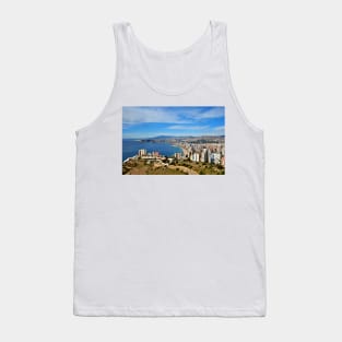 Benidorm Skyline Cityscape Costa Blanca Spain Tank Top